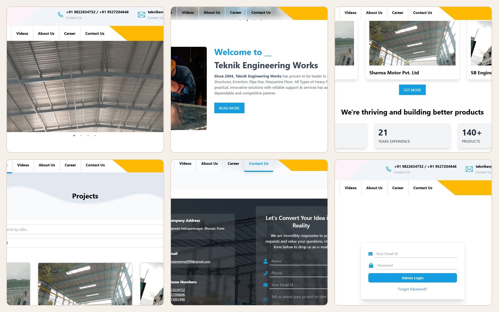 Teknik Engineering Works corporate website